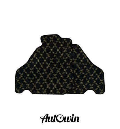 Customizable Double Diamond Pattern Car Mats for Ferrari F430 (2004-2009)