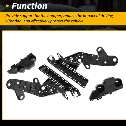 Front Bumper Bracket Retainer for Nissan Altima (2013-2018) 1 Set