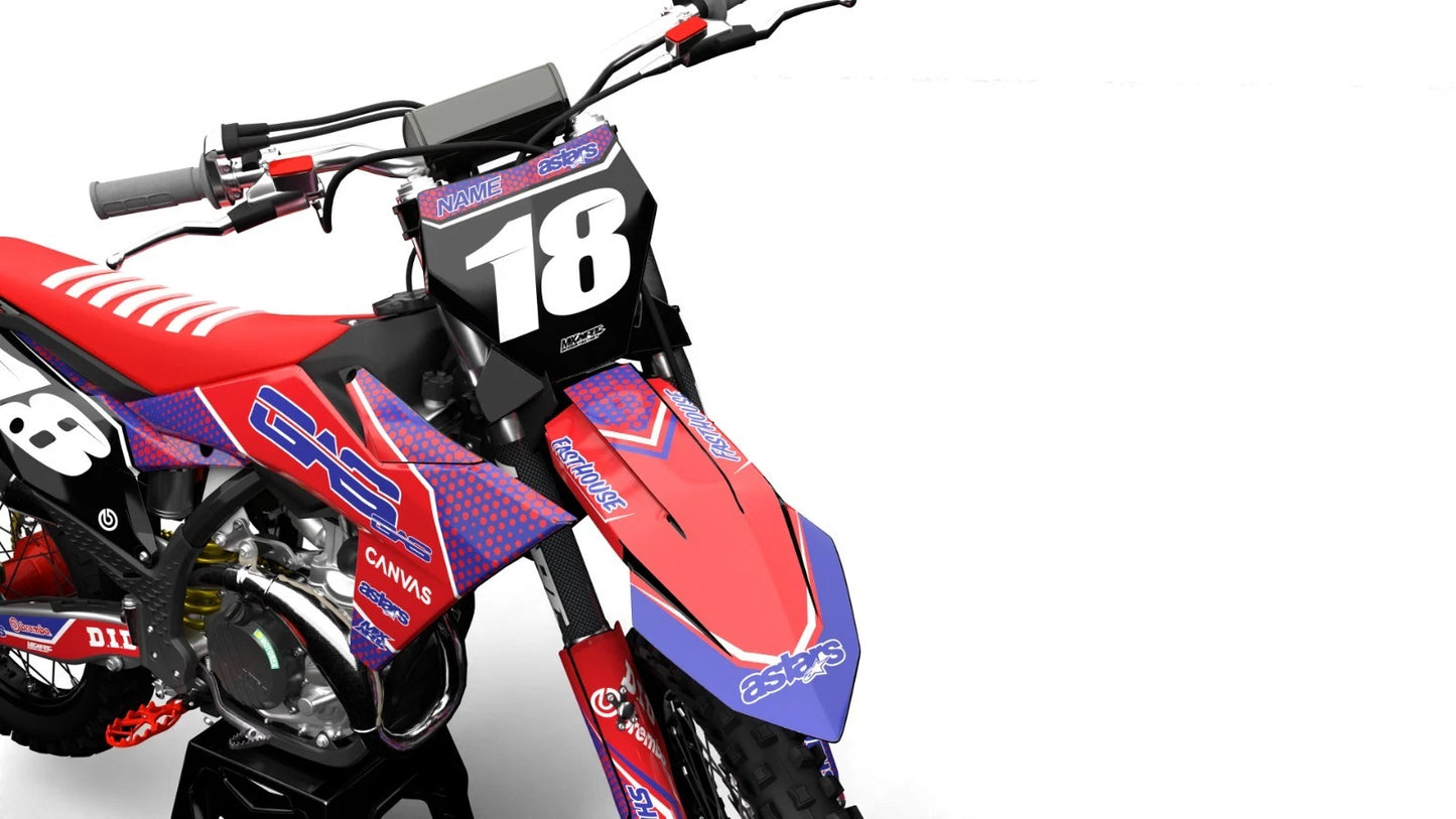 Graphics Decals Stickers for Gas Gas MC 2021-2023