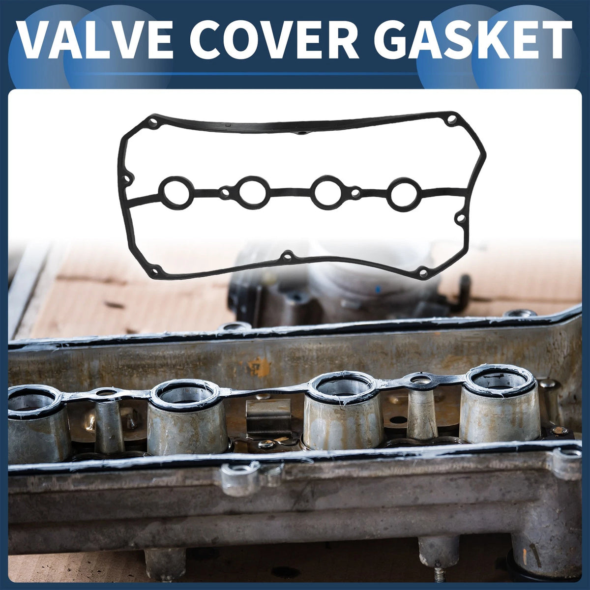 Valve Cover Gasket for Kia Rio 1.5 Petrol Hatchback (2002-2003)