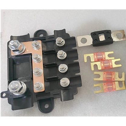 5-Pole Power Distribution Box Busbar Fuse Holder with Fuses for DC 32V