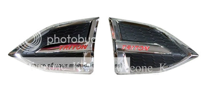 Side Vent Covers for Mitsubishi L200 Triton Ute(2015-2016)