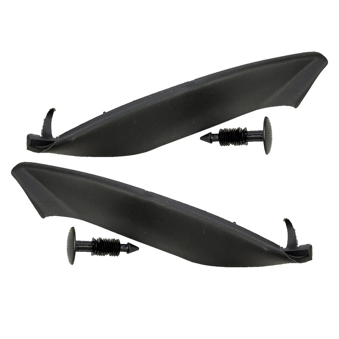 2 x Windshield Wiper Cowl End Pieces for Ford F-150, Lincoln Mark LT (2004-2008)