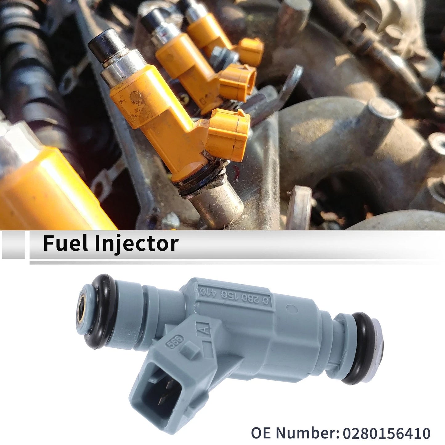 Fuel Injector for Ford Ecosport 2.0 16V, Fiesta 1.6 (2008)