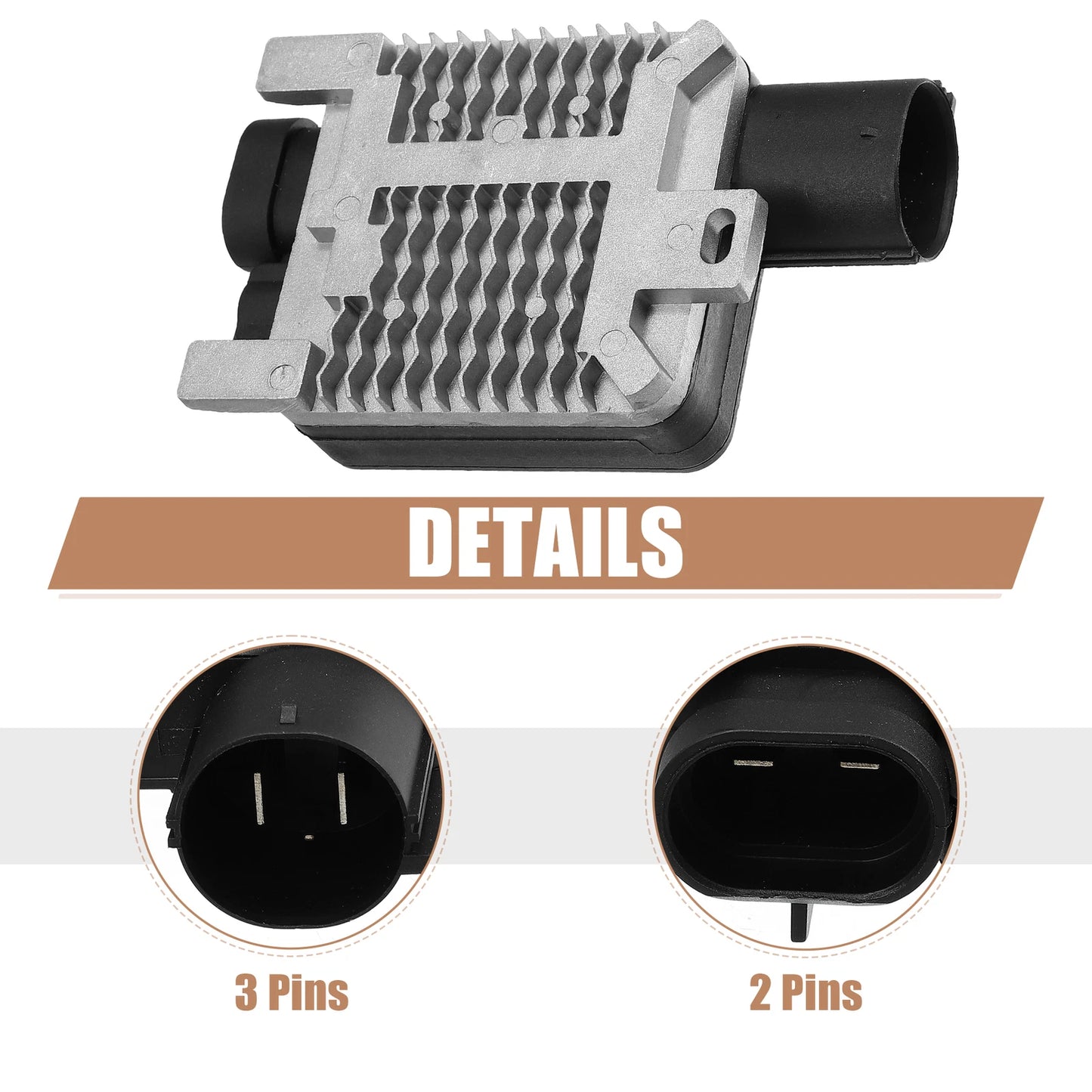 Engine Cooling Fan Control Module for Ford Edge (2015-2023)