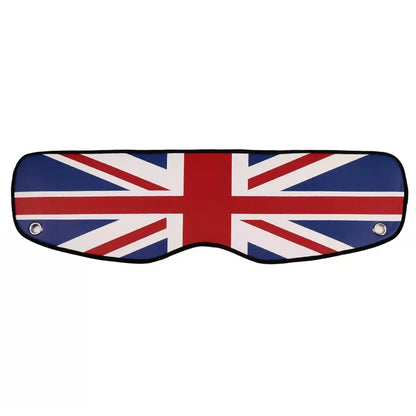 Red Union Jack Rear Trunk Cargo Cover Pad for BMW Mini Cooper R56 F56 (2007-2021)