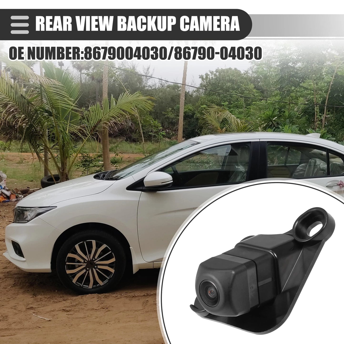 Car Rear View Backup Camera for Toyota Tacoma (2016–2017)