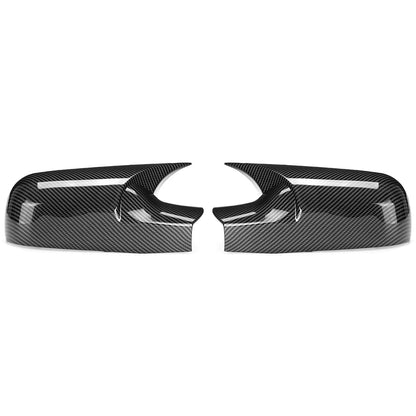 Carbon Fiber Side Mirror Cover Cap Add-On for Renault Megane 2 (2002–2009)