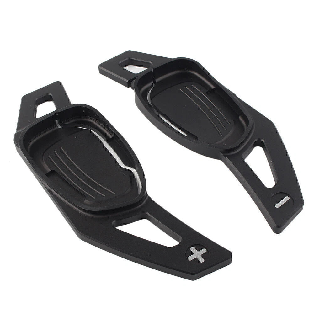 Aluminum Black Shift Paddle Extensions for Audi A5/S5/SQ5 (2016)