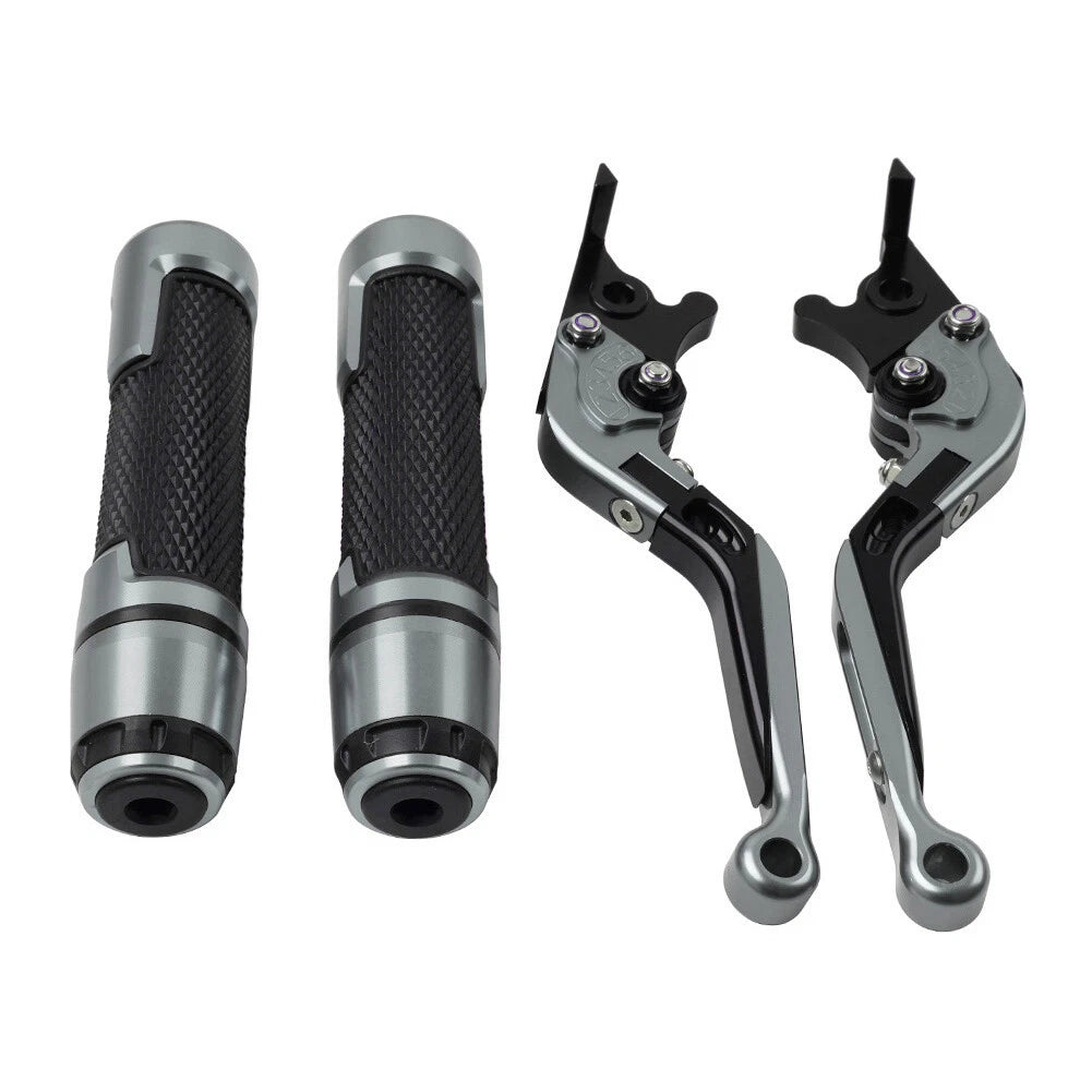 Titan Extendable Brake Clutch Levers Grips Set for BMW F650GS (2002-2007)