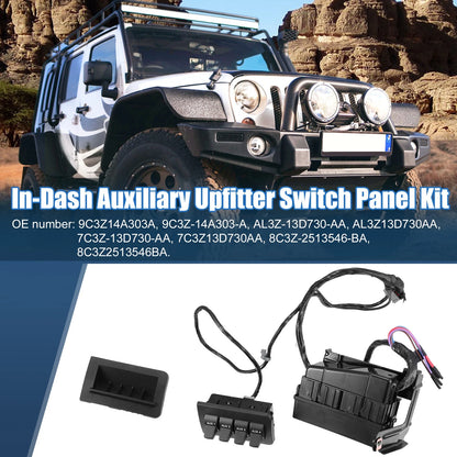 Rocker Switch Box Warning Lights for Ford (2009-2014)