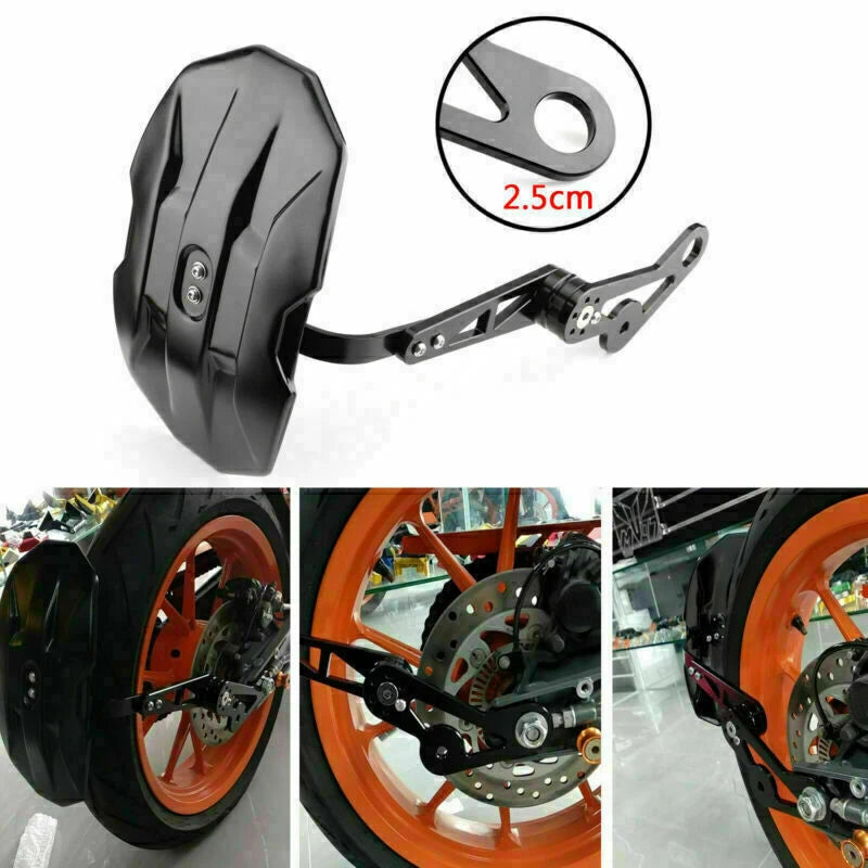 Rear Fender Mud Flaps for Honda, Yamaha, Suzuki, BMW (F2)
