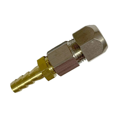 8mm to 6mm Compression Hose Barb Fitting for Transmission Cooler Line