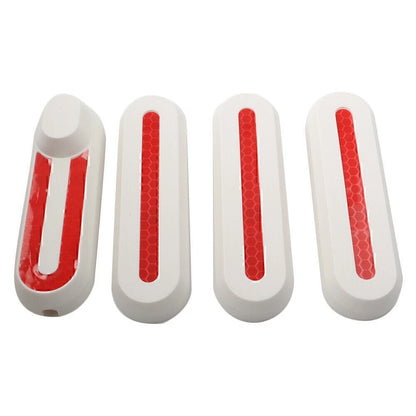Decorative Shine Strip U/I Shaped Front & Rear Wheel Covers for XIAOMI MIJIA M365
