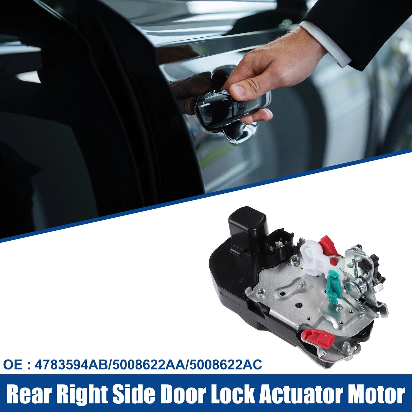 Rear Right Door Latch Lock Actuator Motor for Dodge Neon (2000-2005)