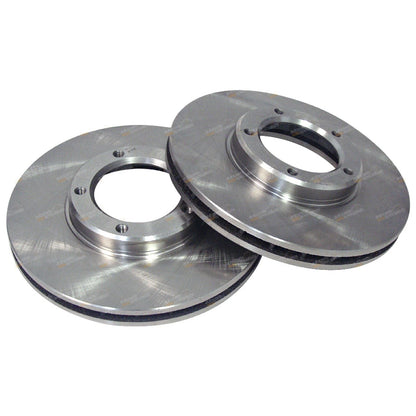 2 x Front Disc Brake Rotors for Toyota Hilux 2WD YN57 SR5 (1985–1987)