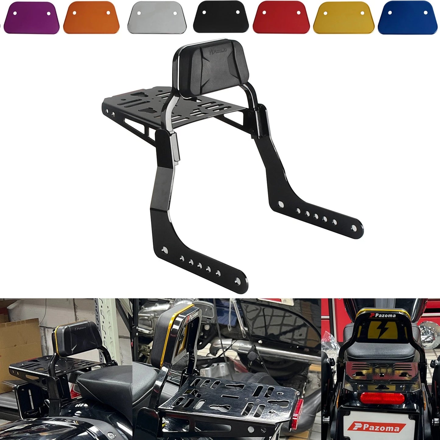 Sissy Bar Kit for Harley Softail Sport Glide FLSB (2018-2023)