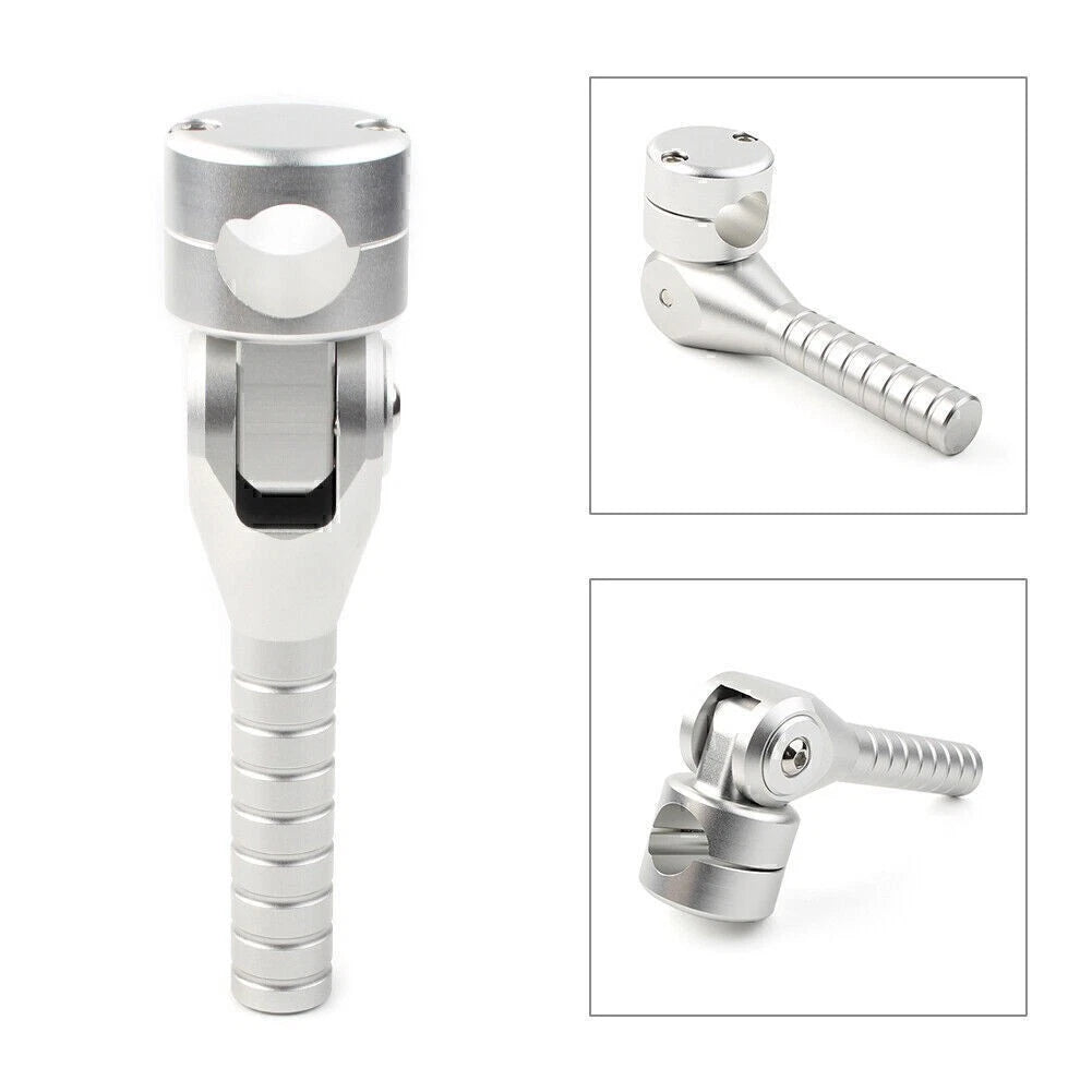 197mm Motor Lifting Handle for BMW R1200GS ADV (2014-2020) Silver Aluminum