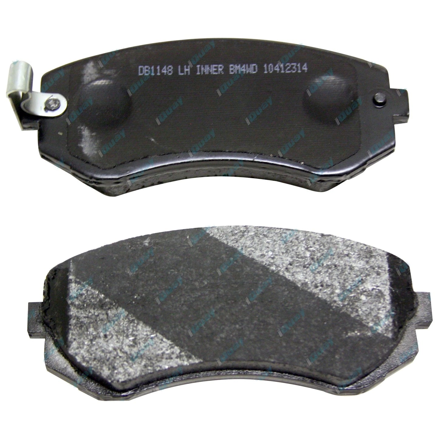 2 Rear Disc Rotors + 4wd Brake Pads for Nissan Patrol GU Y61 1998-2016