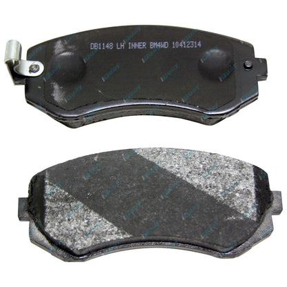 2 Rear Disc Rotors + 4wd Brake Pads for Nissan Patrol GU Y61 1998-2016