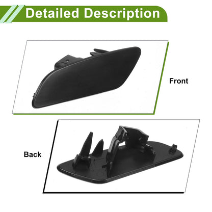 Left Washer Nozzle Cover Cap for Porsche Panamera (2017-2021) Unpainted