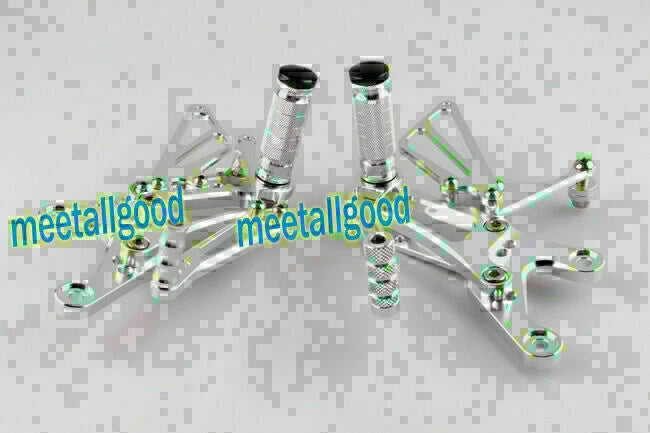 CNC Aluminum Adjustable Racing Rearset Footpegs for Yamaha YZF R1 (2004-2006)