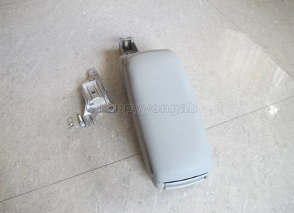 Central Console Armrest for Audi A4 S4 Leather Gray (2002-2006)
