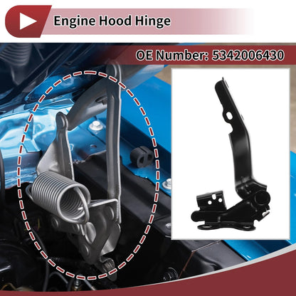 Left Hood Hinge 1 pc for Toyota Camry (2018–2018)