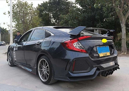 Factory Style Spoiler Wing ABS for Honda Civic 4DR Sedan (2016-2021)