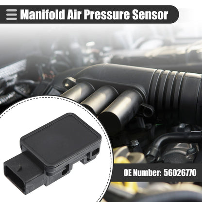 MAP Manifold Air Pressure Sensor for Dodge B150 (1992-1994) Black