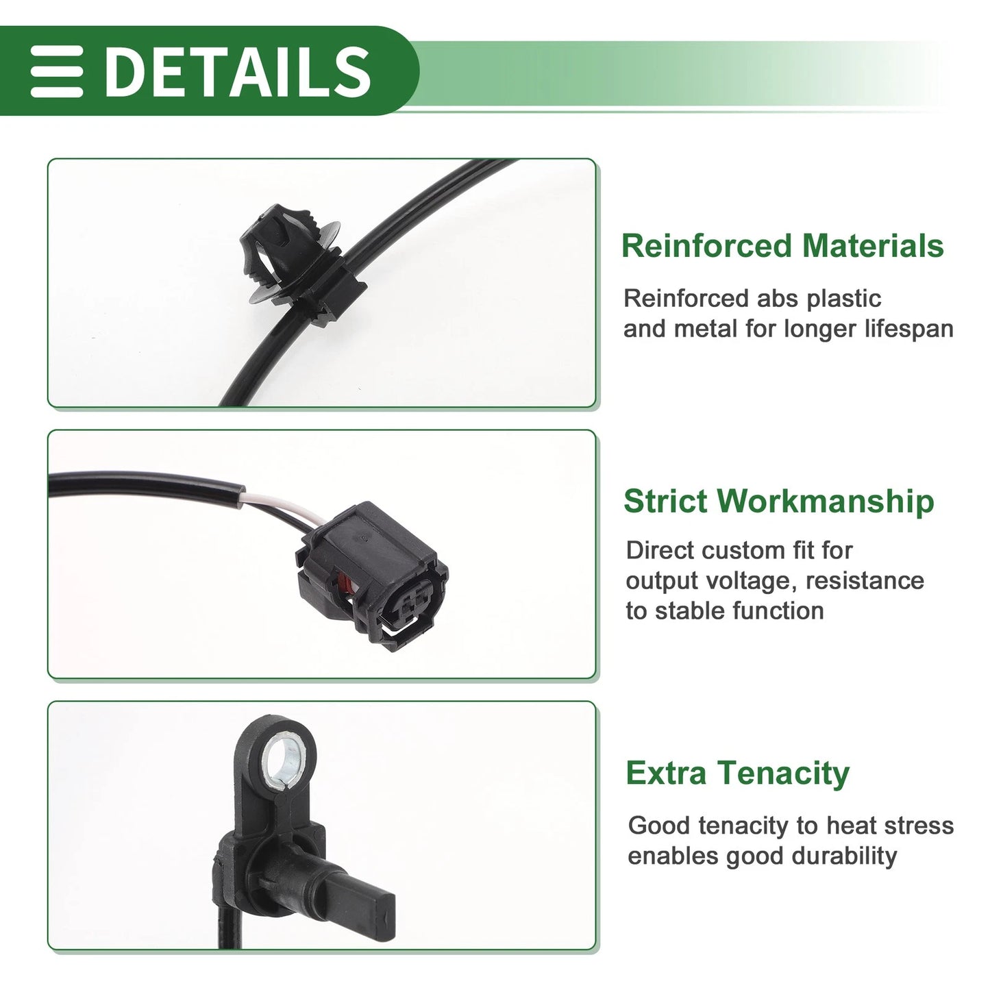 ABS Wheel Speed Sensor Front Left for Toyota CHR (2018–2019)
