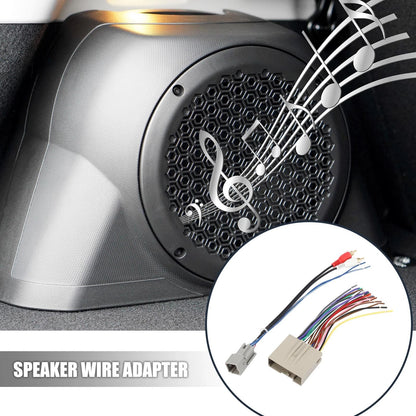 Car Stereo CD Player Wiring Harness Radio Adapter Set for Ford Focus (2000-2007)