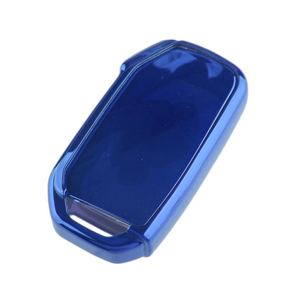 Blue TPU Remote Key Case Cover for Kia Seltos, Telluride, K3 (2020-2023)