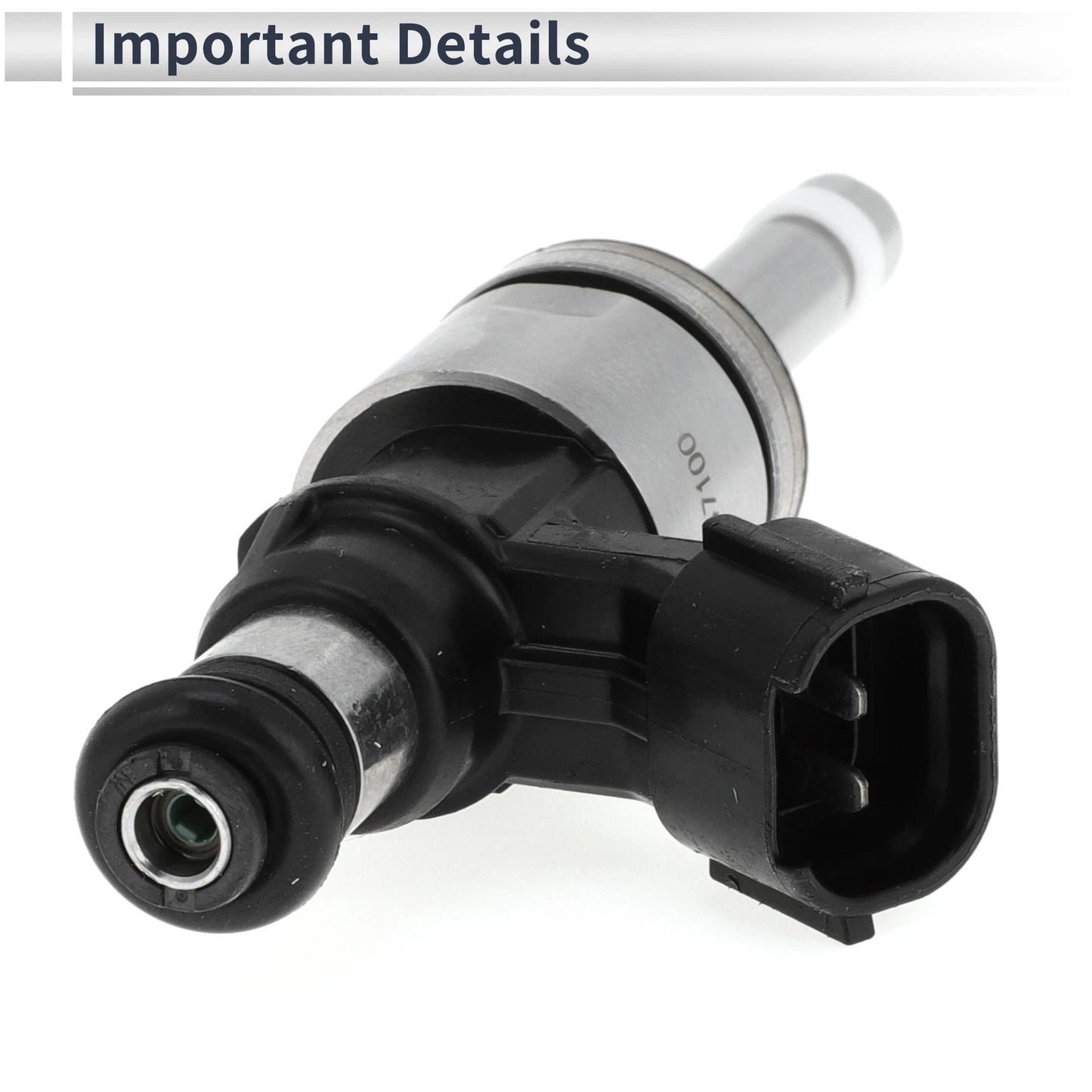 Fuel Injector for Toyota Corolla, C-HR 1.2T (2016-2023) - 1 Pc Black