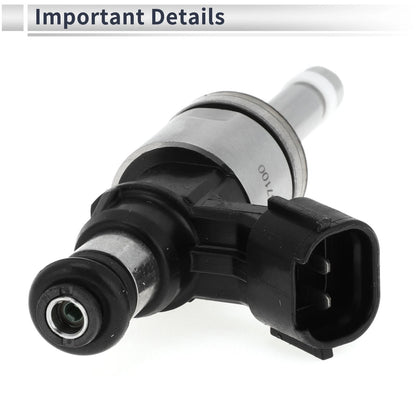 Fuel Injector for Toyota Corolla, C-HR 1.2T (2016-2023) - 1 Pc Black