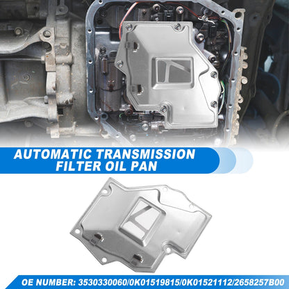 Transmission Fluid Filter Oil Pan for Chevrolet Tracker