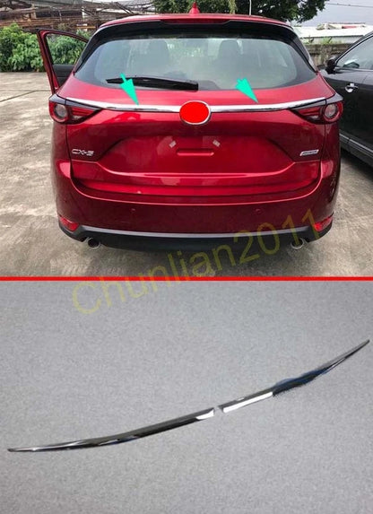 Chrome Rear Door Boot Lid Cover Trim for Mazda CX-5 (2017-2021)