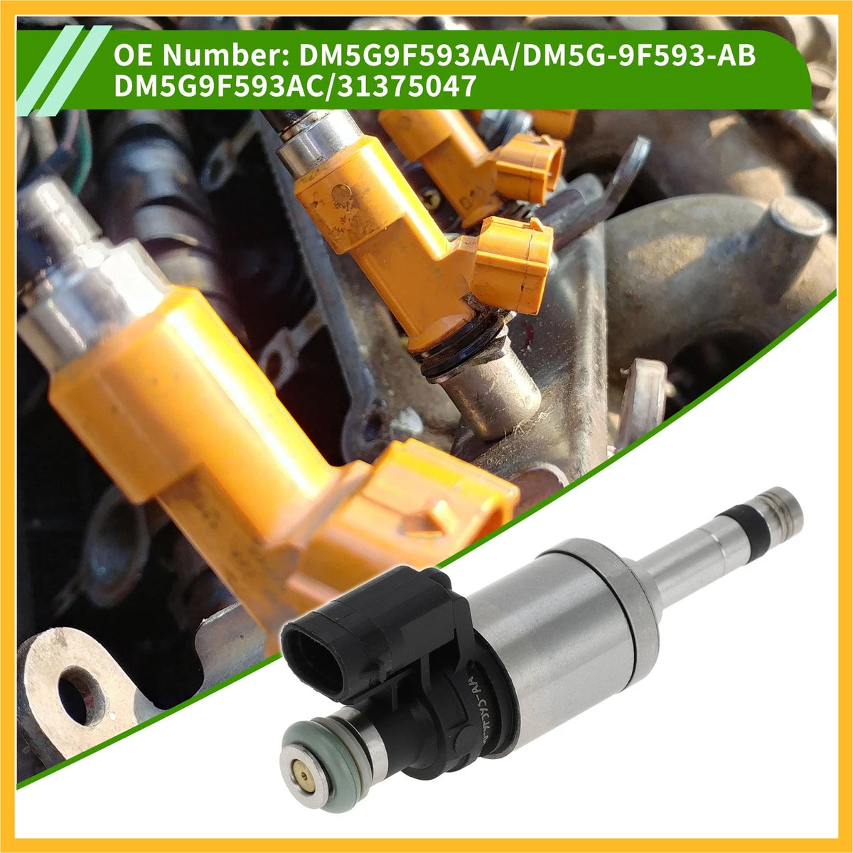 Fuel Injector DM5G9F593AA for Ford Fiesta 1.0 EcoBoost (2017-2018)