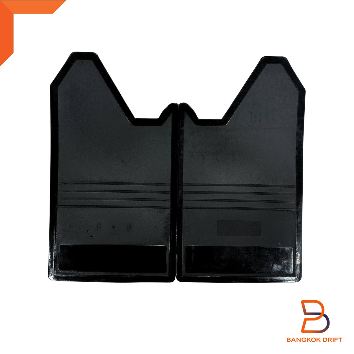 4 x 4WD Off-Road Mud Flaps Splash Guards for Universal Car Truck Black Plastic