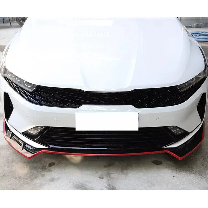 V2 Style Front Bumper Splitter Lip for KIA K5 GT GT-Line 2020-2024