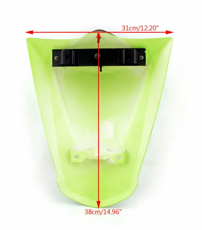 Pillion Seat Cover for Kawasaki Ninja ZX250R (2008-2012) Green F1