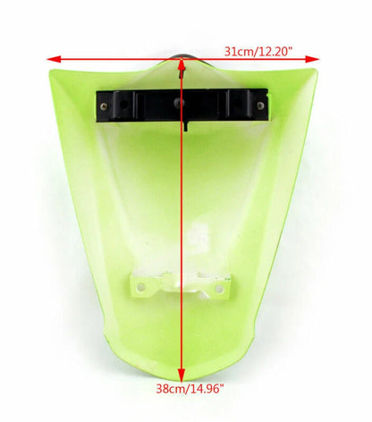 Pillion Seat Cover for Kawasaki Ninja ZX250R (2008-2012) Green F1