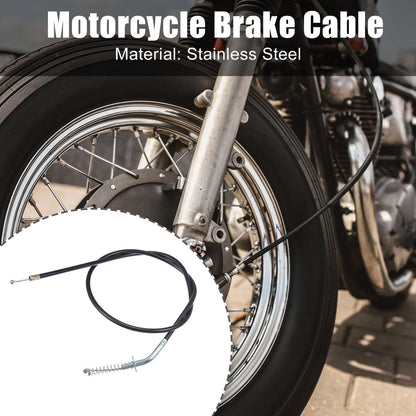 Brake Cable with Adjuster Bend Connector for 50cc-250cc Motorcycle Mini Bike