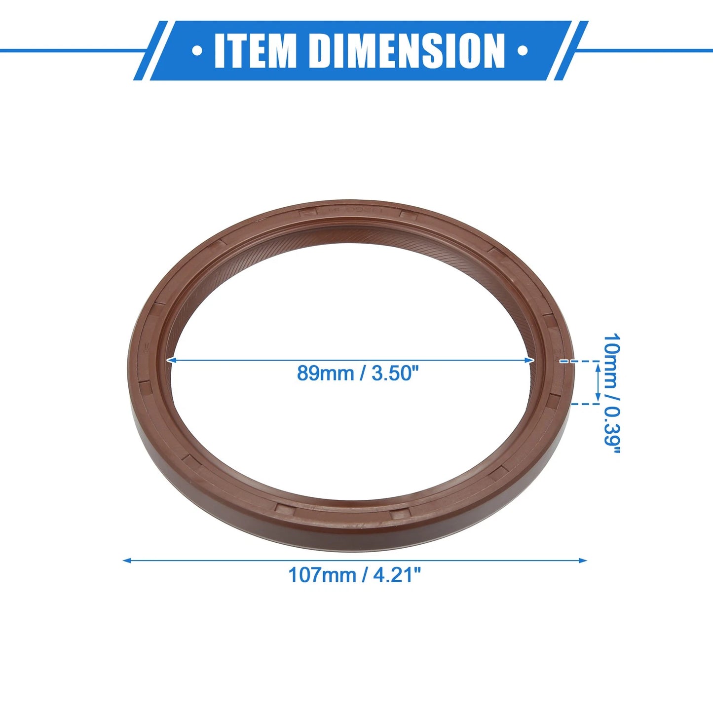 Engine Crankshaft Seal for Lexus ES350 2007-2023 - Durable Metal Seal