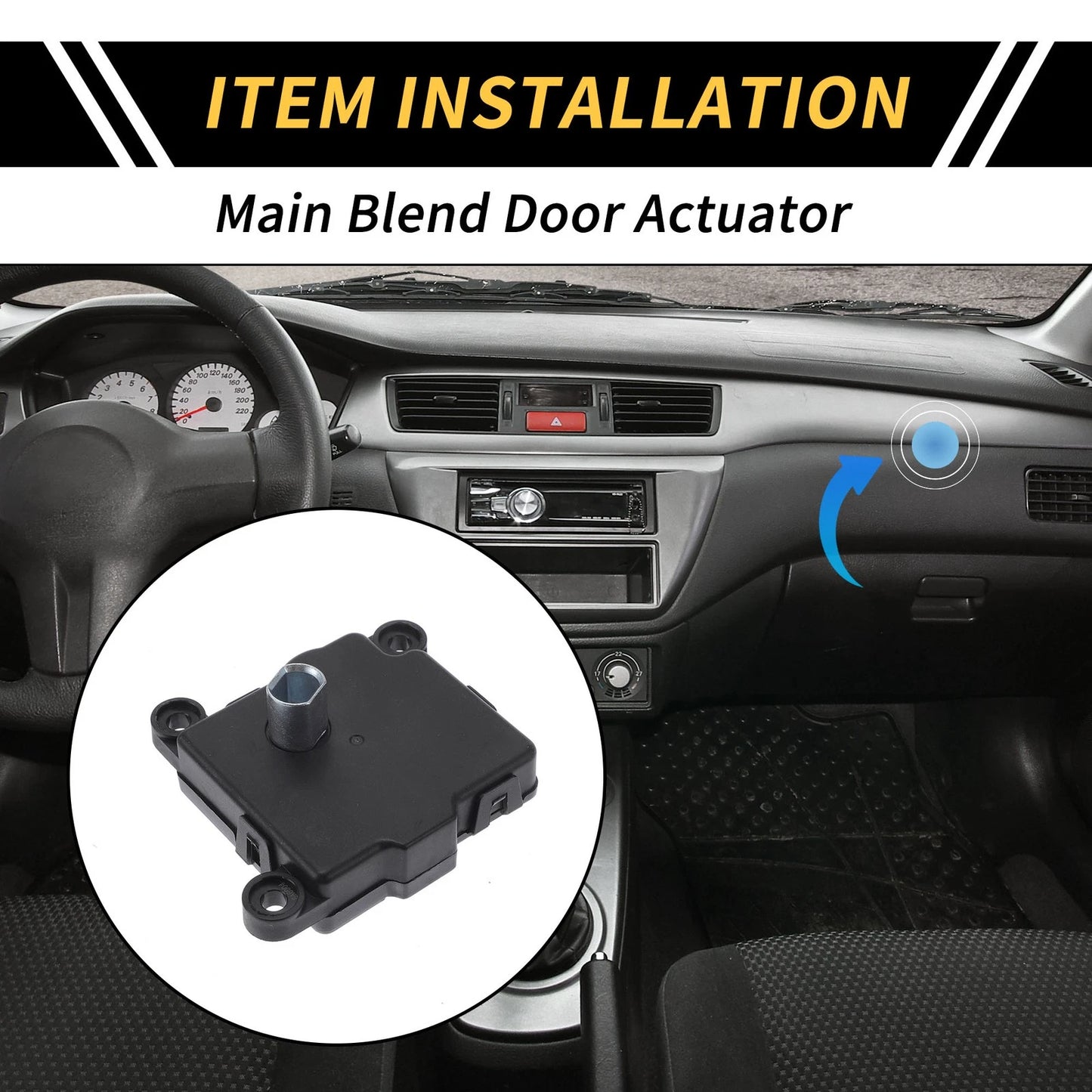 HVAC Air Door Actuator for Dodge Ram 1500 (1999-2001)