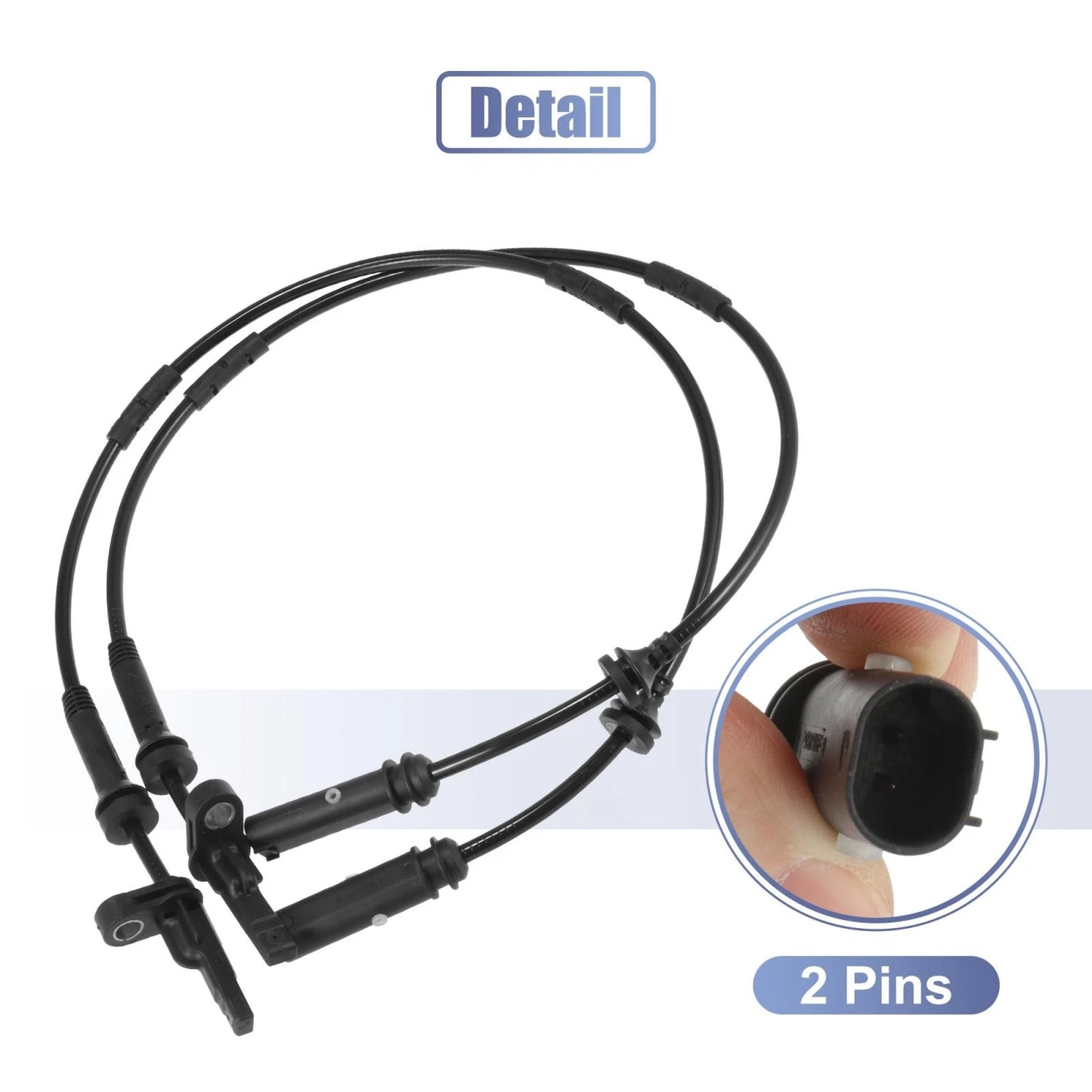 2 x ABS Wheel Speed Sensors for BMW X3 X4 (2011-2023)