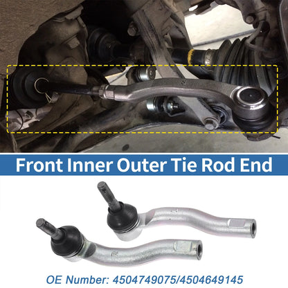 Front Outer Tie Rod End Links for Toyota Prius (2001-2023)