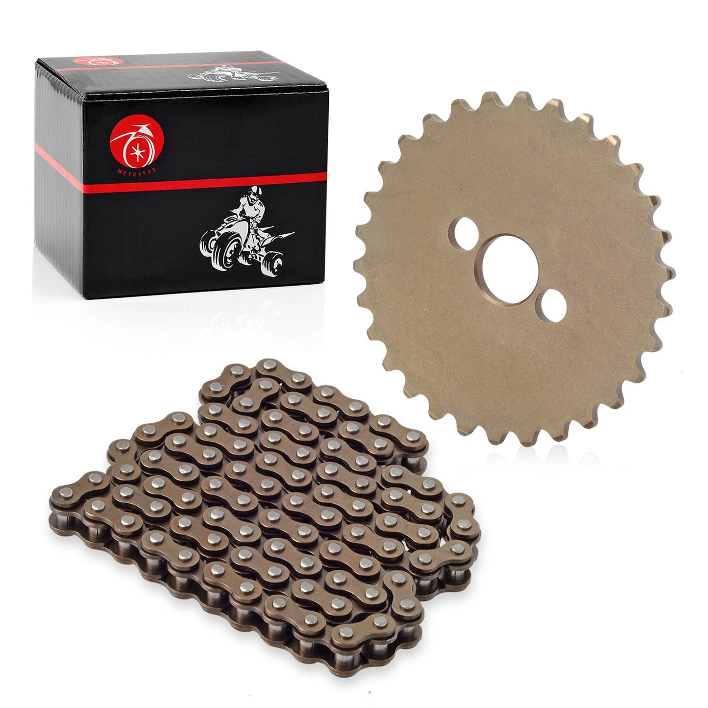 Camshaft Sprocket 30T & Timing Chain 90L for Honda XR100/XR100R