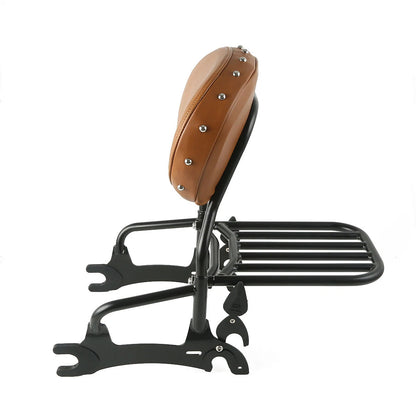 12" Backrest Sissy Bar Luggage Rack for Indian Chief Vintage (2014-2018)