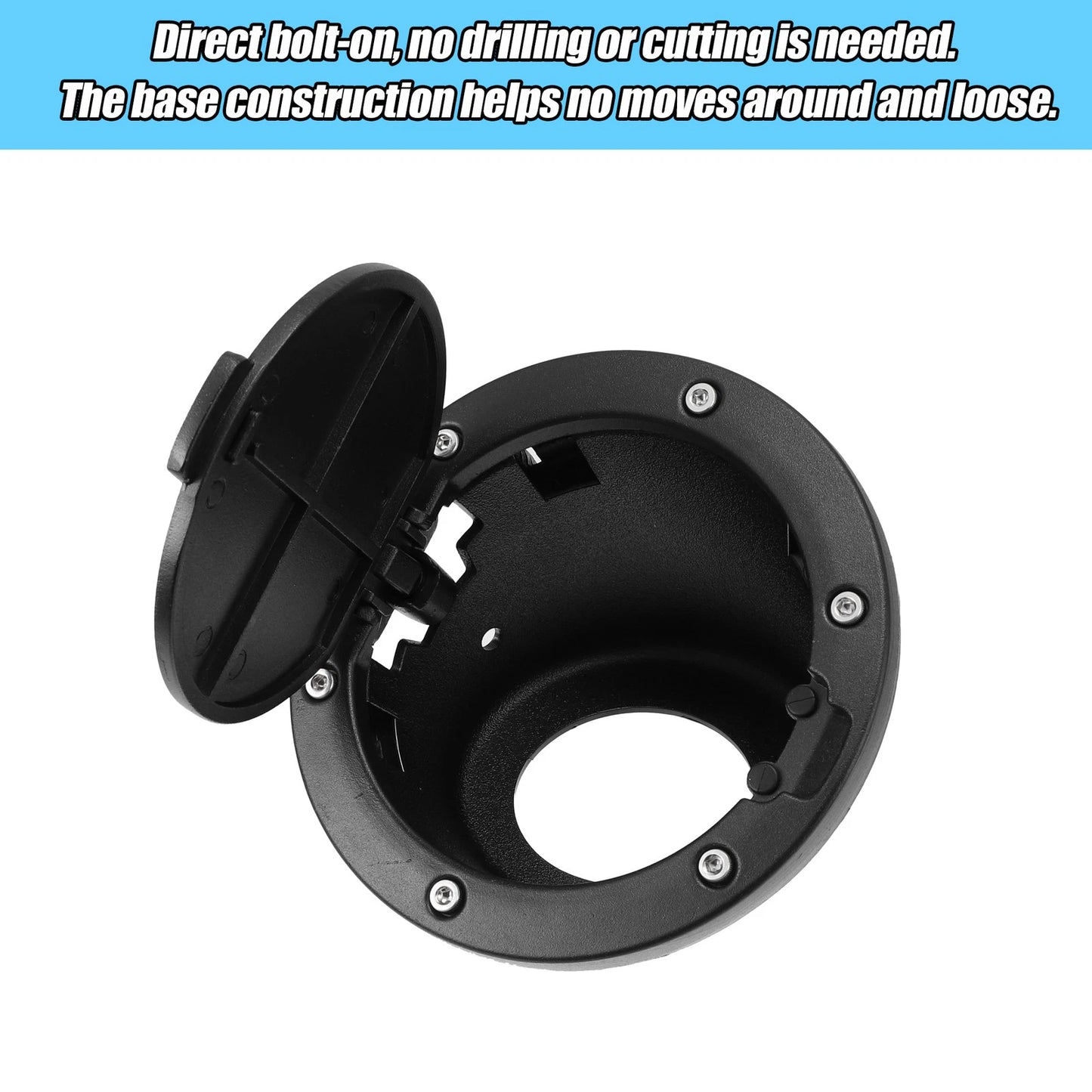 Gas Fuel Tank Cap for Jeep Wrangler JK Unlimited (2007-2018)